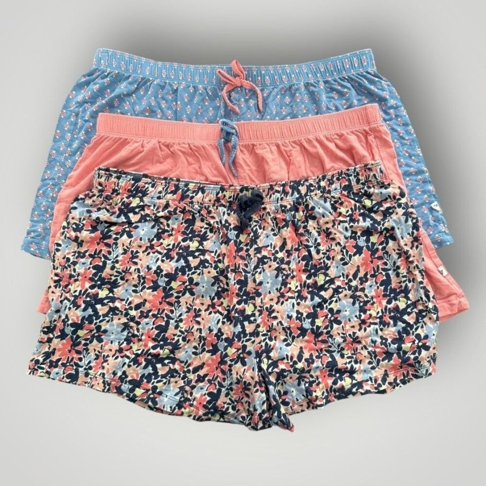 J+B Comfortable Women's Lounge Shorts M - 3pc Bundle
